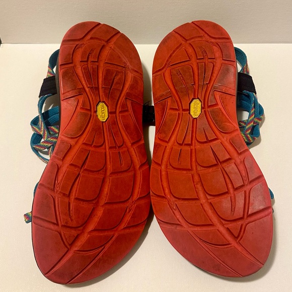 Chaco Cloud Zx2 Rainbow Fiesta Chacos size 9 - Picture 4 of 4